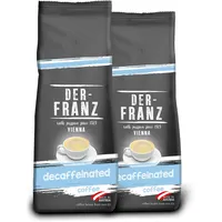 Der-Franz Entkoffeinierter Kaffee, gemahlen, 2 x 500 g