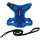 Best Pet Supplies Voyager Step-in Lock Katzengeschirr und reflektierende Katzenleine mit Neoprengriff by Best Pet Supplies - Unterstützt kleine, mittelgroße und große Katzenrassen, Königsblau, size S - 1,5 m