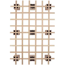 Tojo 140 x 200 cm Naturbelassen Braun