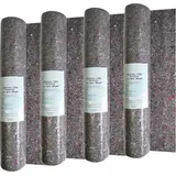 Malervlies Abdeckvlies Schutzvlies Vlies Anti-Rutsch Beschichtung 180 g/m2 4x25m - Schwarz