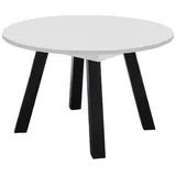 58aufmkessel Esstisch, Weiß, Holz, Rund, 110x78x110 cm, Esszimmer, Tische, Esstische