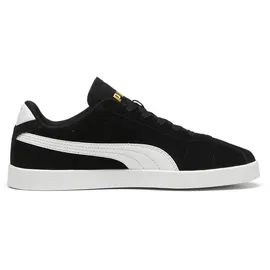 Puma Club II Sneaker, Black White Gold, 41