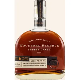 Woodford Reserve Double Oaked Straight Bourbon 43,2% vol 0,7 l