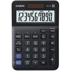 CASIO Tischrechner MS-10F schwarz
