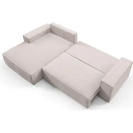Fun Möbel Ecksofa Stoff 2-Sitzer Grün