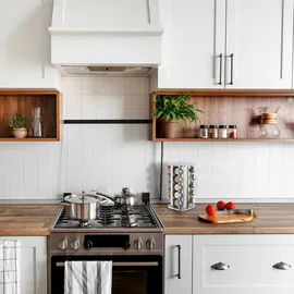 Relaxdays Gewürzregal Gewürzkarussell 34 x 19 x 19 cm Silber