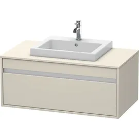 Duravit Ketho 100x55cm, T, f EWT mitt., 1 Ausz., wandhängend