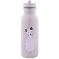 Trixie - Edelstahl Trinkflasche Kindertrinkflasche Maus, 500 ml
