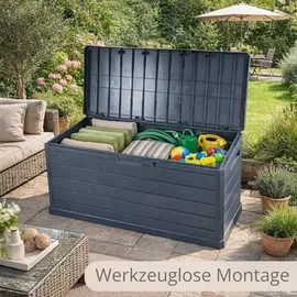 GarPet Gartenbox 350 L 52 x 57 cm Wetterfest