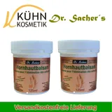 Dr. Sachers Hornhaut Balsam 2 x 125ml mit Urea Hornhaut Entferner Fußpflege