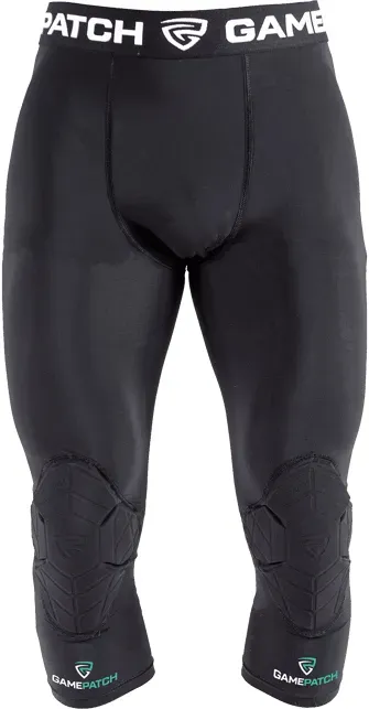 Gamepatch 3/4 Knee Padding Tight Tight Schwarz