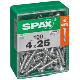 SPAX Universalschraube Senkkopf 4 x 25 mm 100 Stück