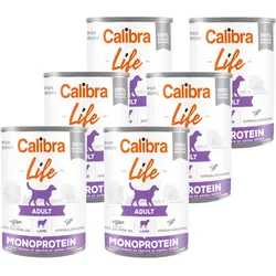CALIBRA Dog Life Adult Lamb 6x400g