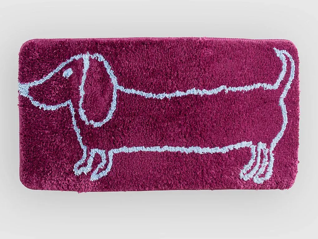 HELIO FERRETTI Purple Teckel Bath Mat purple Gr. Uni