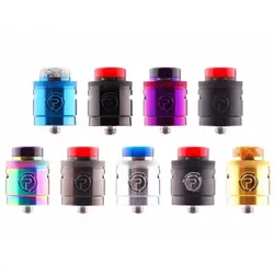 Hellvape Passage 24mm RDA Verdampfer Silber