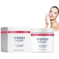 Pfeffersalbe Plus, Pfeffersalbe zum Bräunen, Pfeffersalbe Bräunung, Aktiv Pfeffersalbe, Reichhaltige Salbe Mit Plus Collagen & Arganöl, Hautreparatur Pfeffer Salbe Für Männer Und Frauen (1X)