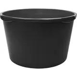 Garronda Mörtelwanne 3 Pack 65 L Rund Mörtelkübel Maurerkübel – robuste Kunststoffwanne aus recyceltem PE Mörtelkasten für Baustelle, Garten und Haushalt GD-0170