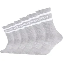 Salomon LIFE 6er Pack Sportsocken grau 39-41