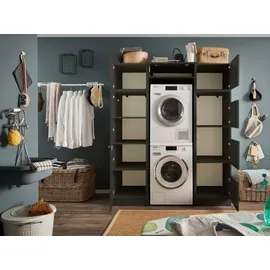 laundreezy LDLK3 Waschmaschinenschrank 167,5 x 200 cm Anthrazit Metall
