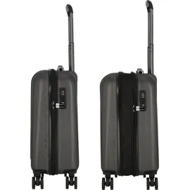 polestream Moonrock 4-Rollen Cabin 55 cm / 34 l schwarz