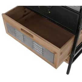 Mendler Apothekerkommode 85 x 46 x 35 cm Braun