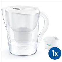 Brita Marella XL Wasserfilterkanne 2,4 l Weiß