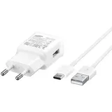 Samsung EP-TA20EWECGWW USB Ladegerät 1x USB-C®, 1x USB-A Fast Charge Weiß Schnellladegerät