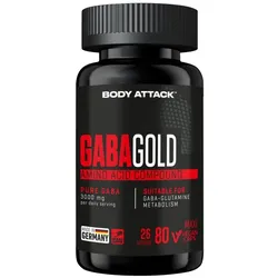 Body Attack - GABA Gold - 80 Kapseln
