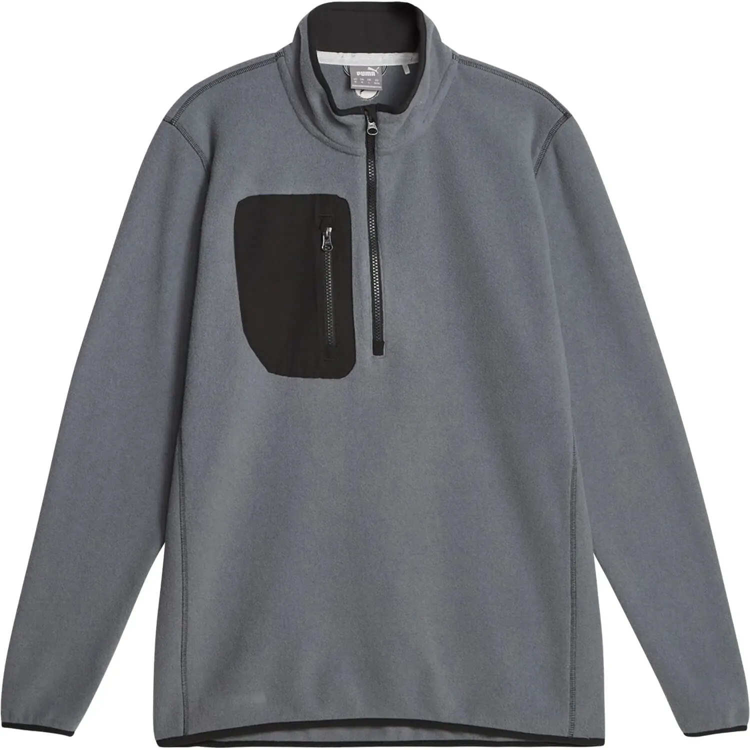 Puma Layer Fleece 1/4-Zip, grau