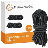 2x Spanngummi oder Spannseil L10m Anhängernetz und Abdeckung Befestigung Expanderseil – Planenbefestigung für Anhänger