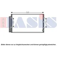 AKS DASIS Kondensator, Klimaanlage