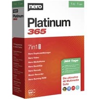 Nero Platinum 365 Vollversion, 1 Lizenz Mehrsprachig
