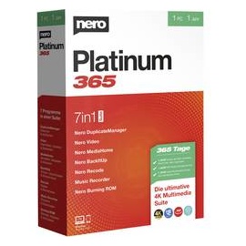 Nero Platinum 365 Vollversion, 1 Lizenz Mehrsprachig