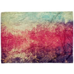 Sinus Art Handtücher Handtuch Strandhandtuch Saunatuch Kuscheldecke mit Fotomotiv Abstrakt Alte Farbe Nahaufna, Baumwolle-Polyester-Mix (1-St), Handtuch 70 cm x 140 cm