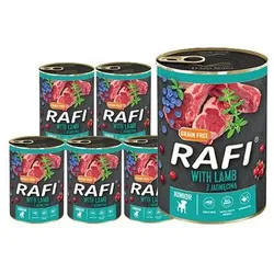DOLINA NOTECI RAFI Junior, Lamm, Kranichbeere und Blaubeere 12x400g