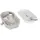 Megatron LED-Ovalleuchte Kunststoff 8 W 1000 lm grau