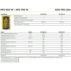 Remeha HFS 600 W 620 l