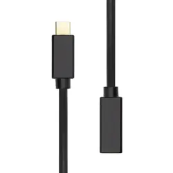 ProXtend USBC-EX-001, 1 m, USB C, USB C, Schwarz