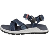 ECCO EXOWRAP M 3S TEX Sandal, Retro Blue/Marine, 45