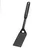 GAUMENKICK Grillbesteck Grillspatel 45 cm Edelstahl schwarz