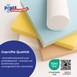 power schaumstoff Schaumstoffplatte Visco-Schaum 2 St. 40 x 40 x 3 cm