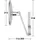 Keuco Kosmetikspiegel iLook_move d 212mm, bel., UP, Glasbed., alu./finish