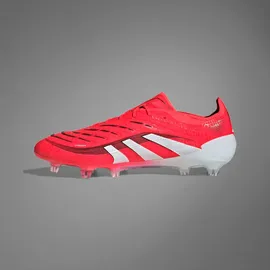 adidas Predator Elite FG Herren Lucid Red/Cloud White/Core Black 41 1/3