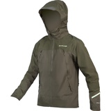 II Waterproof Herren Bikejacke-Oliv-Dunkelgrün-XL