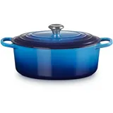 Le Creuset Signature Bräter 31 cm oval azure