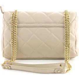 Valentino Ocarina Umhängetasche Kunstleder Beige/Weiß
