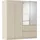 Rauch Drehtürenschrank Costa 181 x 197 x 54 cm Beige