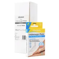 Lifemed Hühneraugen-Pflaster 4,5 cm x 2,2 transparent 6 Packungen