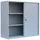 Classix Schiebetürenschrank, X-550145 lichtgrau 2 Fachböden 120,0 x 45,0 x 109,0 cm