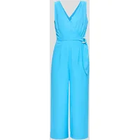 s.Oliver BLACK LABEL Jumpsuit in Wickel-Optik, Hellblau, 36